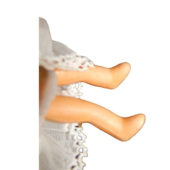 3.5" 1965 Mattel Little Kiddle Doll W/ Patriotic Dress Made in Japan - Picture 7 of 10